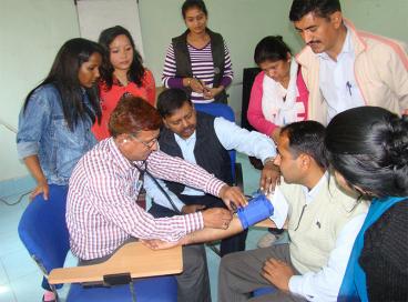 प्री-हॉस्पिटल केयर में प्रशिक्षण