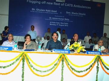 Induction of 70 new ambulances  under NRHM scheme in CATS fleet- Year 2012