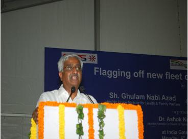Induction of 70 new ambulances  under NRHM scheme in CATS fleet- Year 2012
