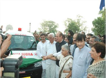 Induction of 70 new ambulances  under NRHM scheme in CATS fleet- Year 2012