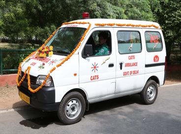  Induction of 50 new ambulances under NRHM scheme in CATS fleet- Year 2013