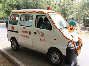  Induction of 50 new ambulances under NRHM scheme in CATS fleet- Year 2013