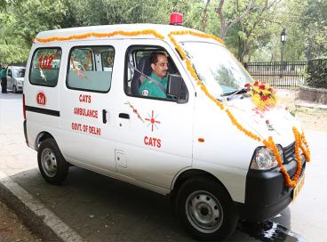  Induction of 50 new ambulances under NRHM scheme in CATS fleet- Year 2013