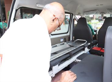 Induction of 50 new ambulances under NRHM scheme in CATS fleet- Year 2013