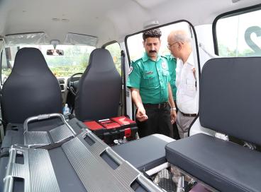 Induction of 50 new ambulances under NRHM scheme in CATS fleet- Year 2013