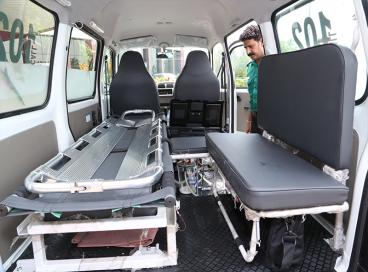 Induction of 50 new ambulances under NRHM scheme in CATS fleet- Year 2013