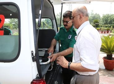 Induction of 50 new ambulances under NRHM scheme in CATS fleet- Year 2013