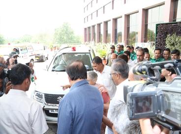 Induction of 50 new ambulances under NRHM scheme in CATS fleet- Year 2013