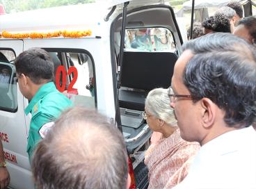 Induction of 50 new ambulances under NRHM scheme in CATS fleet- Year 2013