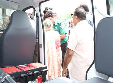 Induction of 50 new ambulances under NRHM scheme in CATS fleet- Year 2013