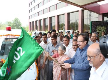 Induction of 50 new ambulances under NRHM scheme in CATS fleet- Year 2013