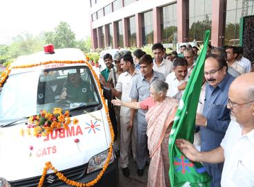 Induction of 50 new ambulances under NRHM scheme in CATS fleet- Year 2013
